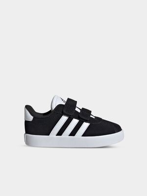 Junior Infant adidas VL Court 3.0 Black/White Sneakers