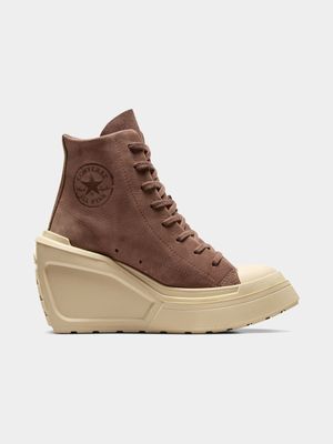 Converse Women's Chuck 70 De Luxe  Brown Wedge