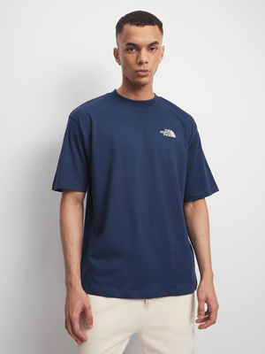 The North Face Vintage Mountain Navy Oversized T-Shirt