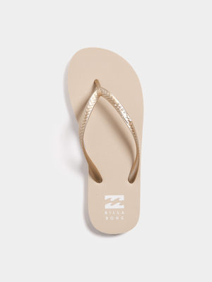 Women's Billabong Tan Fiji Flip Flops