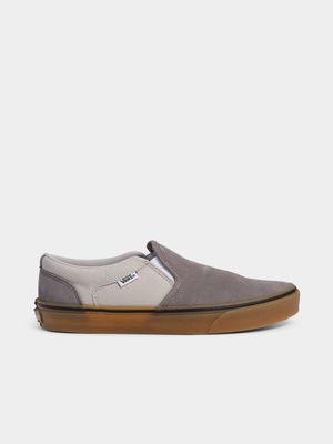 Mens Vans Asher Grey/Gum Sneaker