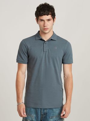 G-Star Men's Dunda Slim Grey Polo