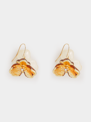 Tortoiseshell Drop Earrings