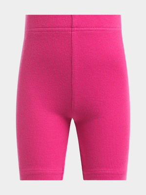 Jet Younger Girls Cerise Cycle Shorts