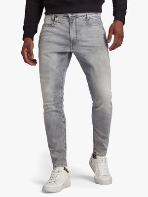 G-Star Men's D-Staq 3D Slim Grey Jeans