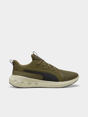 Mens Puma Softride Carson Olive/Black Running Shoes