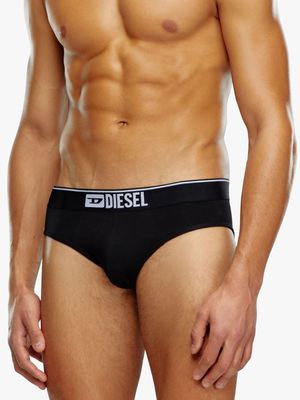 Men's Diesel Black Umbr-Andre 3 Pack Briefs