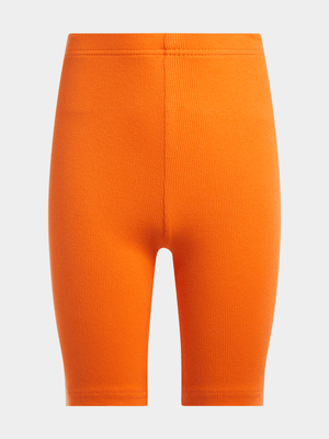 Jet Older Girls Orange Cycle Shorts