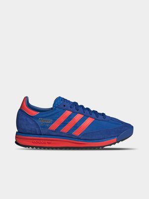 adidas Originals Men's SL 72 Blue/Red Sneaker