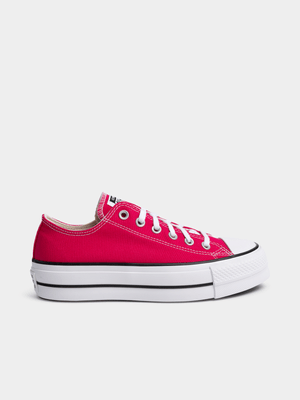 Women's Converse  Chuck Taylor All Star Elevation  Platform Pink/White Sneaker