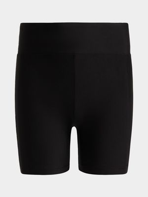 Girls TS Black Bike Shorts