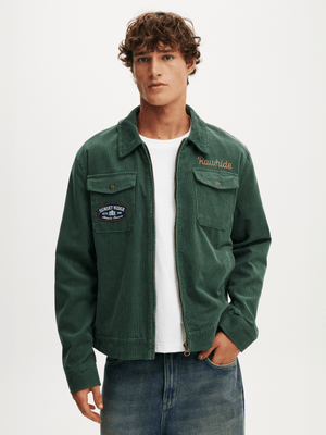 Men's Cotton On Green Garage Jacket