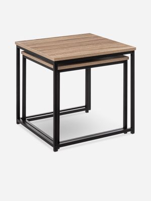 Self Assembly Five5 Alia Set of 2 Side Tables