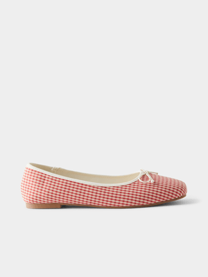 Women's Cotton On Red Miley Ballet Flat Shoes