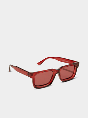 Men's Cotton On Burgandy Tribeca Sunglasses