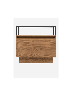 Aria 1 Drawer Pedestal Dark Oak