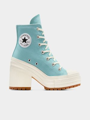 Converse Women's Chuck 70 Deluxe Heel Green Sneaker