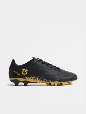 Mens TS Viper Black/Gold FG Boots