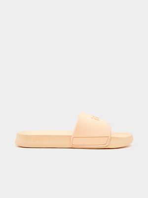 Womens Fila Rodeo Orange Slides