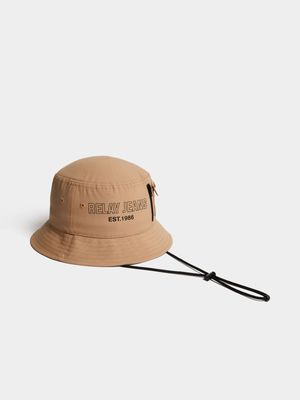 Men's Relay Jeans Nylon Tan Boonie Hat