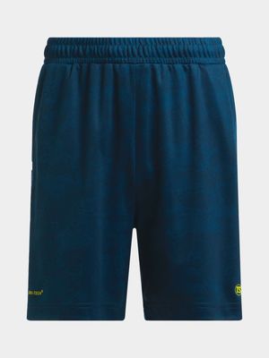 Boys TS Football Blue Shorts