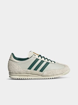 adidas Originals Women's SL 72 White/Green Sneaker