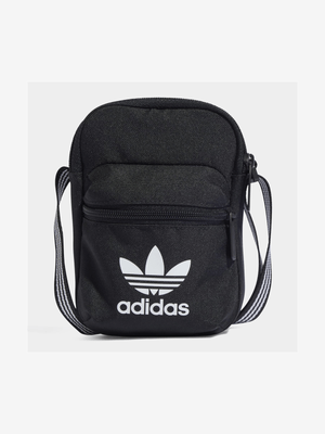 adidas Originals Unisex Adicolor Classic Festival Black Crossbody Bag