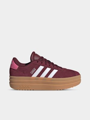 Junior Grade-School adidas VL Court Shadow Red/Cloud White Sneakers