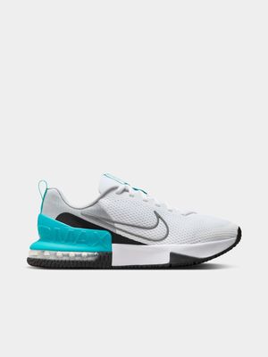 Mens Nike Air Max Alpha Trainer 6 White/Blue Training Shoes