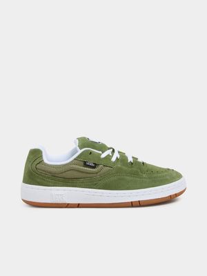 Vans Men's Speed LS Utility-Green Sneaker