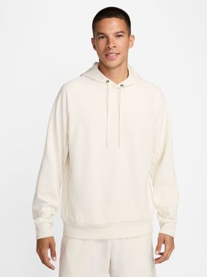 Mens Nike Dri-Fit UV Pullover Versatile Ivory Hoodie