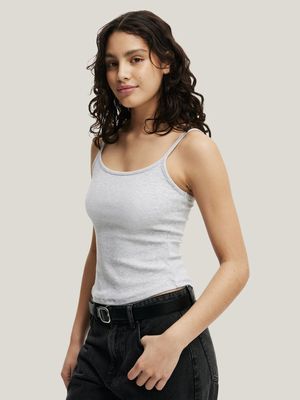 Women's Cotton On Grey Byron Scoop Cami Top