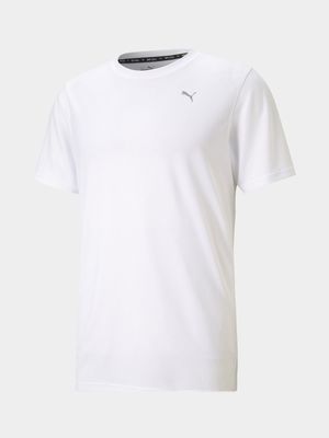 Mens Puma Performance White Tee