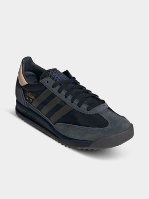 adidas originals Men's SL 72 RS Black/Grey Sneaker