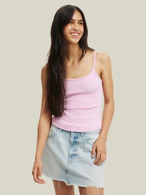 Women's Cotton On Pink Byron Scoop Cami Top