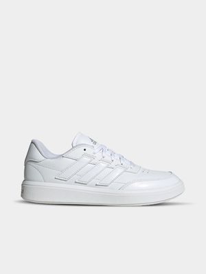 adidas Originals Women's Court Block White Sneaker