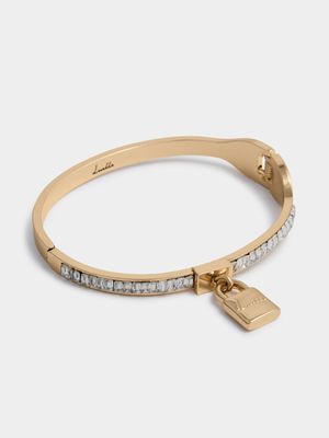 Luella Lock Diamante Bangle