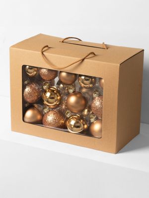 Golden Bauble Box Set of 26