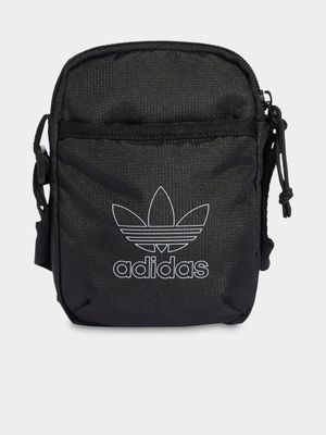 adidas Originals Unisex Adicolor Festival Black Bag