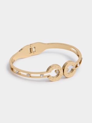 Luella Double Circle Bangle