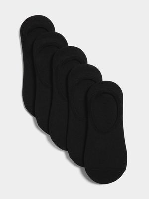 Redbat Unisex Secret 5-Pack Black Socks