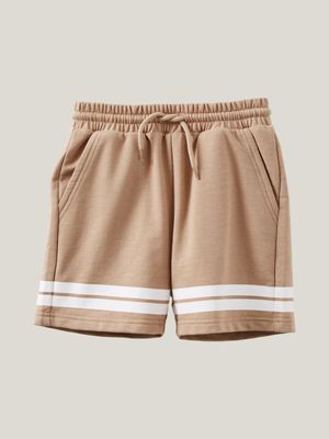 Cotton On Kids Boy Brown Henry Slouch Shorts