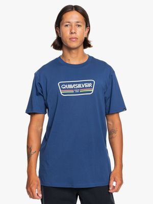 Men's Quiksilver Blue Range Life Front T-Shirt