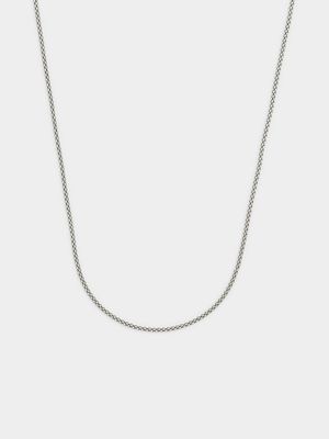 Sterling Silver Women's Modern Coreana Chain 50cm