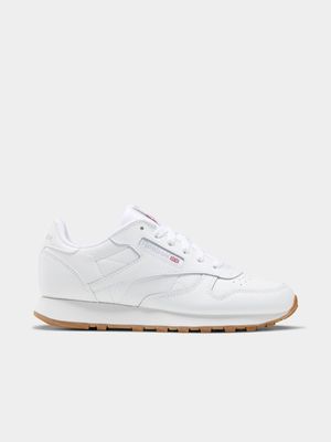 Reebok Junior CL Leather White Sneaker