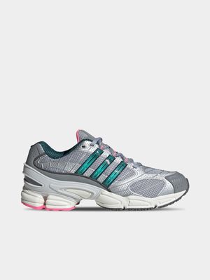 adidas Originals Men's Ozweego Pro Silver/Teal Sneaker