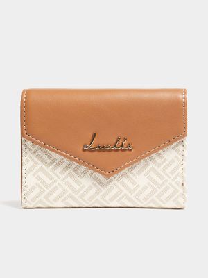 Luella LL Print Mini Wallet