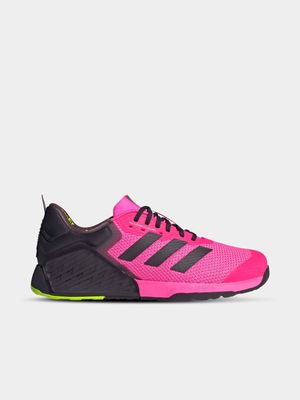 Mens adidas Dropset 3 Lucid Pink/Shadow Fig Training Shoes