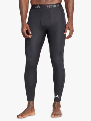 Mens adidas Techfit Compression Black Base Tights