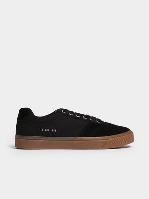 Men's Relay Jeans Suede Vulc Black Sneaker